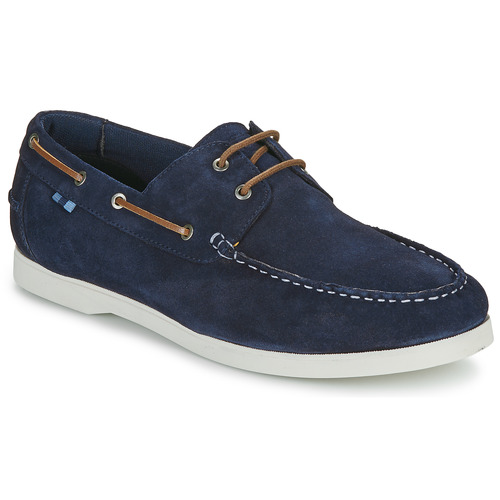 Cipők Férfi Vitorlás cipők Jack & Jones JFWGOLDERS SUEDE BOAT SHOE Tengerész