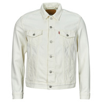 Ruhák Férfi Farmerkabátok Levi's THE TRUCKER JACKET Fehér