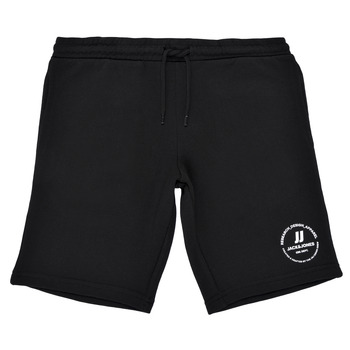 Ruhák Fiú Rövidnadrágok Jack & Jones JPSTSWIFT SWEAT SHORTS AUT SN JNR Fekete 