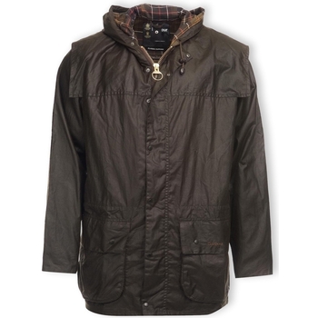 Ruhák Férfi Kabátok Barbour Classic Durham Wax Jacket - Olive Barna