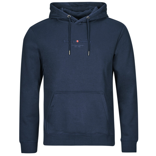 Ruhák Férfi Pulóverek Teddy Smith JIM HOODY Tengerész