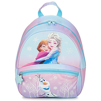 Táskák Gyerek Hátitáskák Sammies BACKPACK S DISNEY FROZEN Kék / Rózsaszín