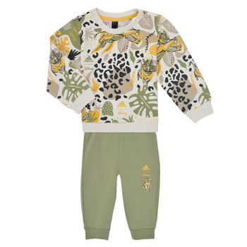 Ruhák Fiú Együttes Adidas Sportswear Disney Lion King Joggers and Sweatshirt Set Zöld / Király / Oroszlán