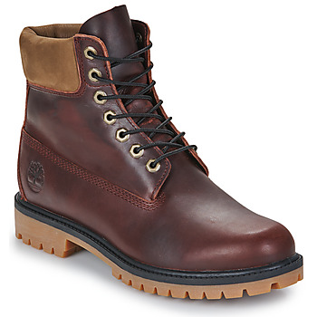 Cipők Férfi Csizmák Timberland TIMBERLAND HERITAGE 6 INCH Bordó