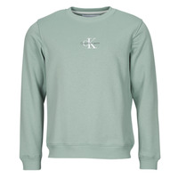 Ruhák Férfi Pulóverek Calvin Klein Jeans MONOLOGO CREW NECK Szürke