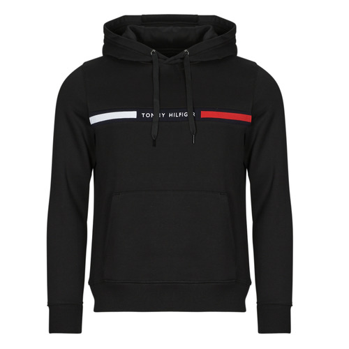 Ruhák Férfi Pulóverek Tommy Hilfiger HILFIGER CHEST INSERT HOODY Tengerész