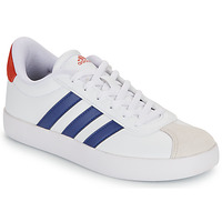 Cipők Gyerek Rövid szárú edzőcipők Adidas Sportswear VL COURT 3.0 K Fehér / Tengerész / Piros