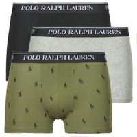 Fehérnemű Férfi Boxerek Polo Ralph Lauren CLSSIC TRUNK-3 PACK-TRUNK Fekete  / Keki / Szürke