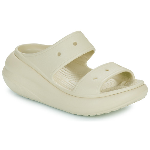 Cipők Női Papucsok Crocs Crush Sandal Bézs