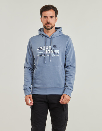 Ruhák Férfi Pulóverek Jack & Jones JCOOUTDOOR  Kék