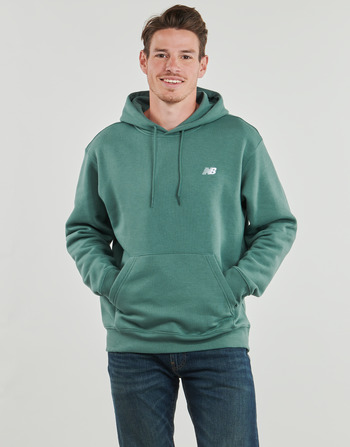 Ruhák Férfi Pulóverek New Balance SMALL LOGO HOODIE Zöld