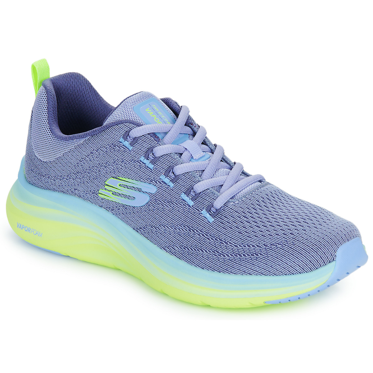 Cipők Női Rövid szárú edzőcipők Skechers VAPOR FOAM Mályva / Kék / Zöld