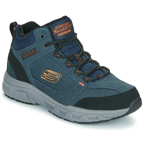 Cipők Férfi Túracipők Skechers OAK CANYON- IRONHIDE Kék / Fekete 