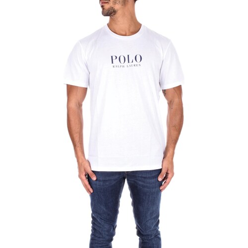 Ruhák Férfi Rövid ujjú pólók Ralph Lauren 714899613 Fehér