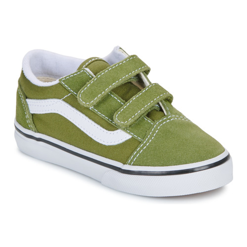 Cipők Gyerek Rövid szárú edzőcipők Vans Old Skool V Zöld