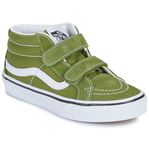 Cipők Gyerek Magas szárú edzőcipők Vans SK8-Mid Reissue V Zöld