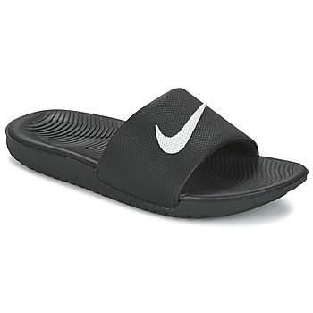 Cipők Gyerek strandpapucsok Nike KAWA SLIDE Fekete  / Fehér