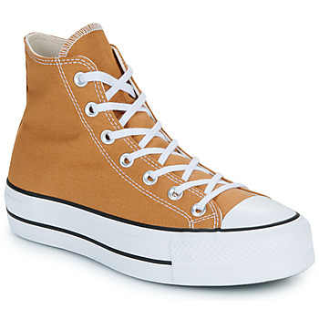 Cipők Női Magas szárú edzőcipők Converse CHUCK TAYLOR ALL STAR LIFT PLATFORM Barna