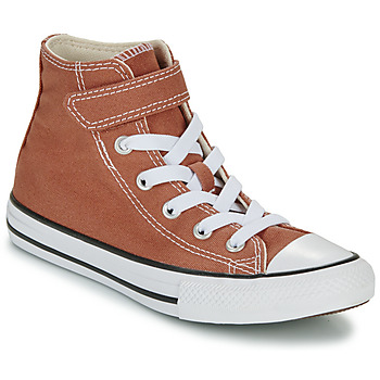 Cipők Gyerek Magas szárú edzőcipők Converse CHUCK TAYLOR ALL STAR EASY-ON Barna