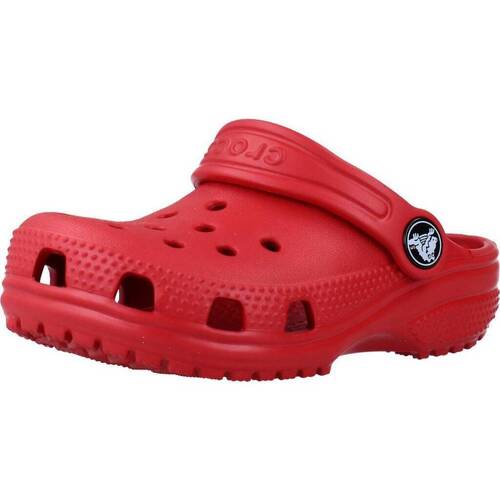 Cipők Fiú Lábujjközös papucsok Crocs CLASSIC CLOG T Piros