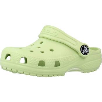 Cipők Fiú Lábujjközös papucsok Crocs CLASSIC CLOG T Zöld