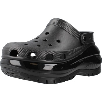 Cipők Női Lábujjközös papucsok Crocs CLASSIC MEGA CRUSH CLOG Fekete 