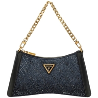 Táskák Női Kézitáskák Guess DILI TOP ZIP SHOULDER BAG Fekete 