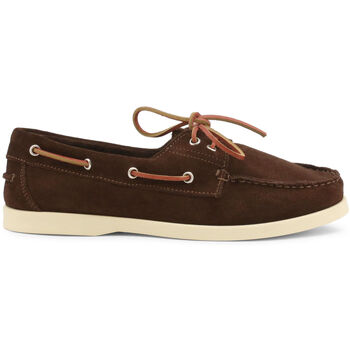 Cipők Férfi Vitorlás cipők Duca Di Morrone Santiago - Suede Brown Barna