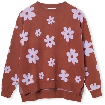 Ruhák Női Pulóverek Compania Fantastica COMPAÑIA FANTÁSTICA Knit 10207 - Flowers 10 Sokszínű