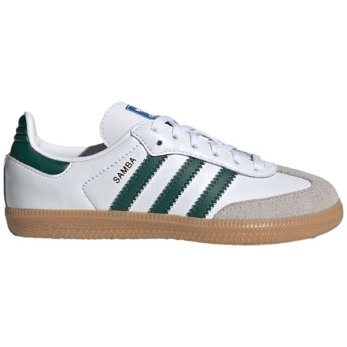 Cipők Gyerek Divat edzőcipők adidas Originals Kids Samba OG C IE1334 Fehér