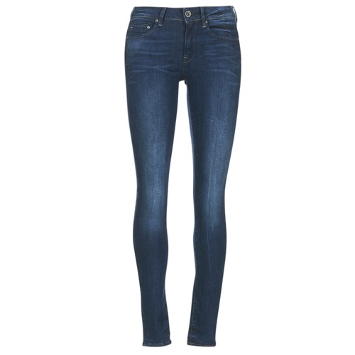 Ruhák Női Skinny farmerek G-Star Raw MIDGE ZIP MID SKINNY Kék