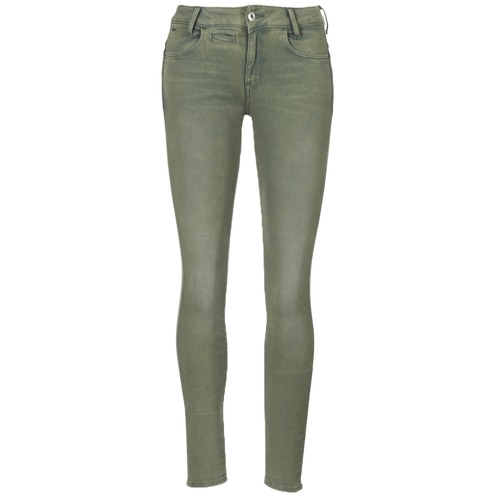 Ruhák Női Nadrágok G-Star Raw D-STAQ 5-PKT MID SKINNY COJ WMN Világos / Vadász