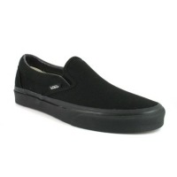 Cipők Belebújós cipők Vans Classic Slip-On Fekete / Fekete