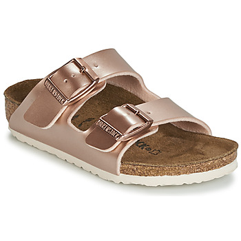 Scarpe Bambina Ciabatte Birkenstock ARIZONA Oro