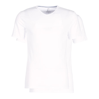 Biancheria Intima Uomo Maglietta intima DIM X-TEMP TOPS X 2 Bianco