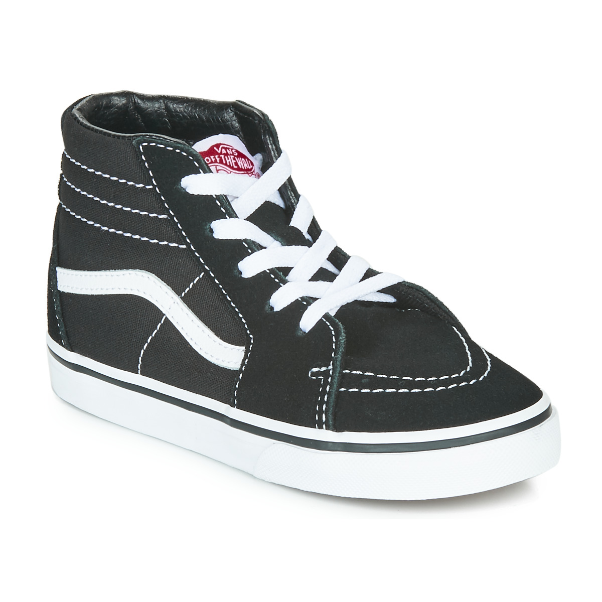 Scarpe Unisex bambino Sneakers alte Vans TD SK8-HI Nero / Bianco