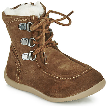 Scarpe Unisex bambino Stivali Kickers BAMARA Camel