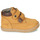 Scarpe Bambino Sneakers alte Kickers TACKEASY Camel / Marrone