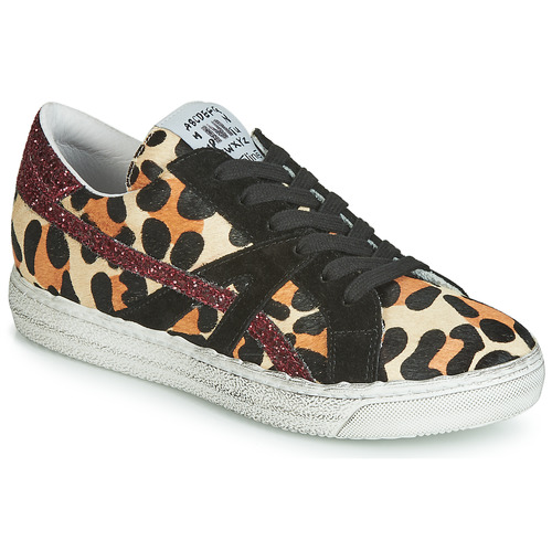 Scarpe Donna Sneakers basse Meline BORDI Leopard