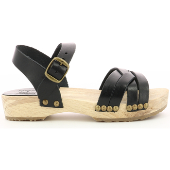 Scarpe Bambina Sandali Kickers Solar Nero