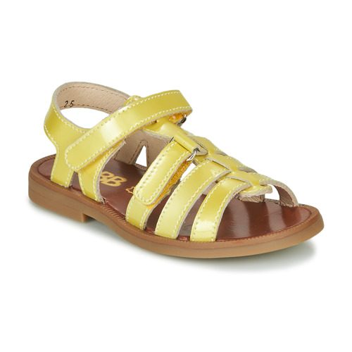 Scarpe Bambina Sandali GBB KATAGAMI Giallo