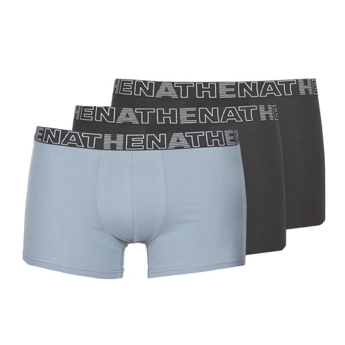 Biancheria Intima Uomo Boxer Athena BASIC COLOR Nero / Grigio / Nero