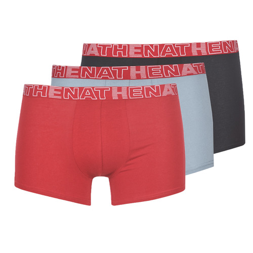 Biancheria Intima Uomo Boxer Athena BASIC COLOR Nero / Bordeaux / Grigio