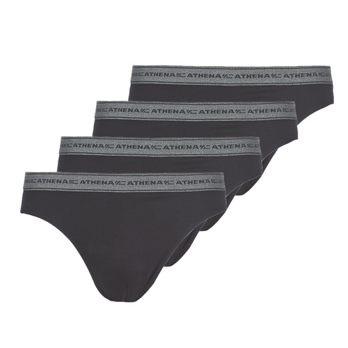 Biancheria Intima Uomo Slip Athena BASIC COTON Nero