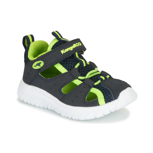 Scarpe Bambino Sandali sport Kangaroos KI-ROCK LITE EV Blu / Giallo