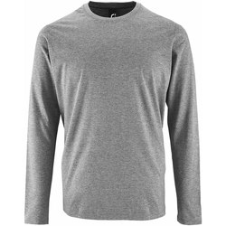 Abbigliamento Uomo T-shirts a maniche lunghe Sols 2074 Grigio