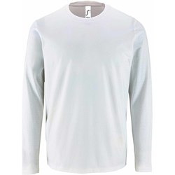 Abbigliamento Uomo T-shirts a maniche lunghe Sols 2074 Bianco