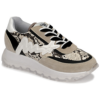 Scarpe Donna Sneakers basse Meline TRO1700 Beige / Python