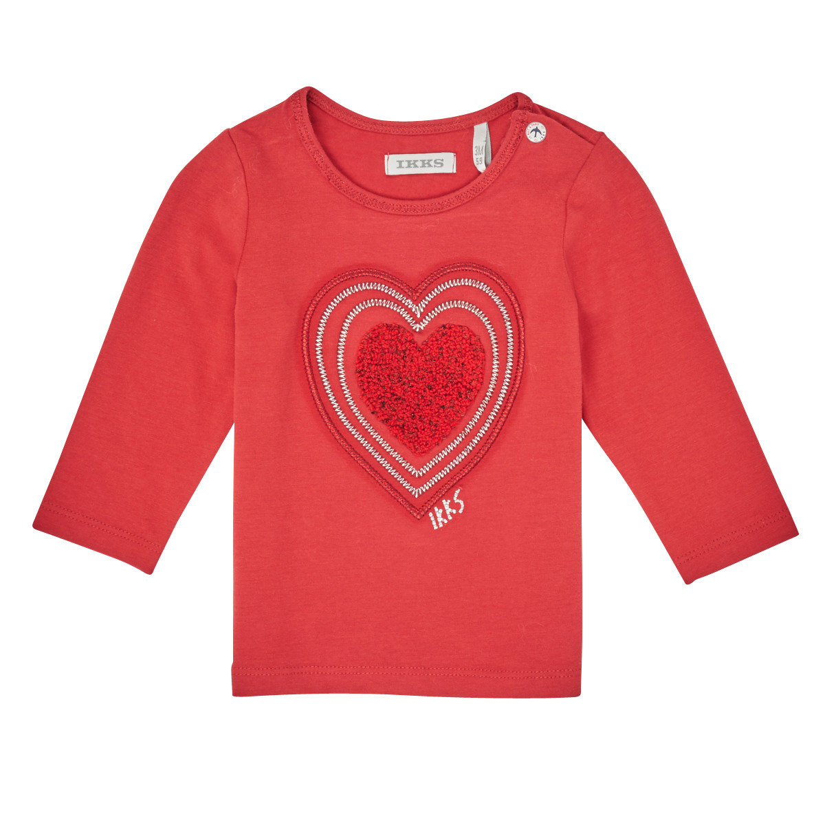 Abbigliamento Bambina T-shirts a maniche lunghe Ikks XR10010 Arancio