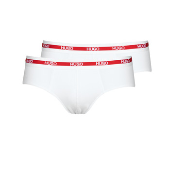 Biancheria Intima Uomo Slip HUGO BRIEF TWIN PACK Bianco